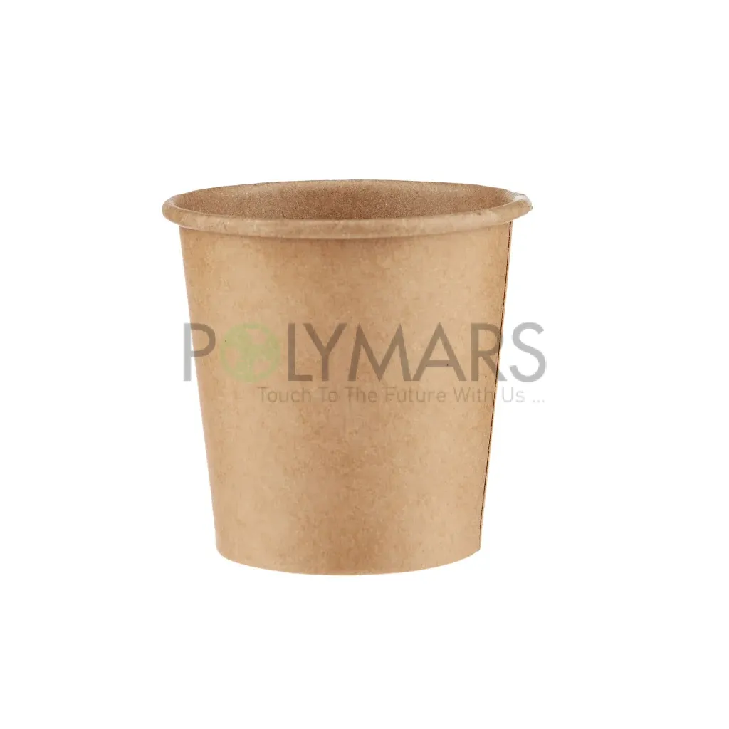 2,5oz Brown Kraft Coffee Cups - Polymars Packaging Solution