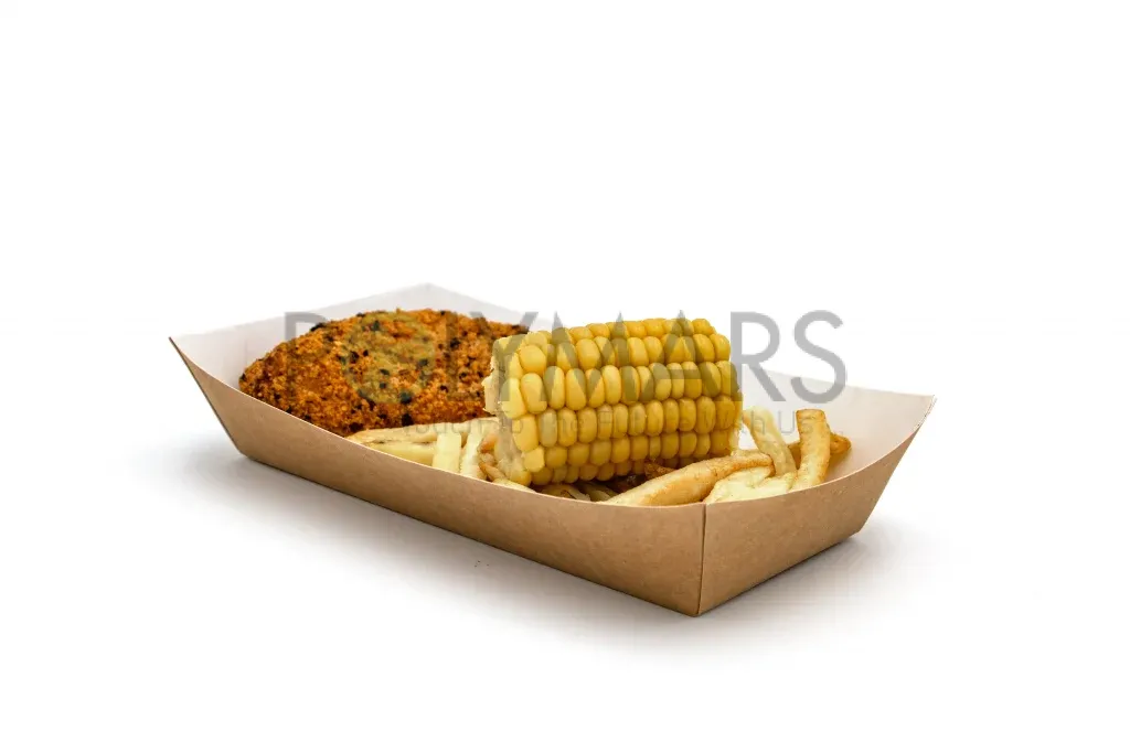 Paper Street Food Tray - Polymars Packaging Solution